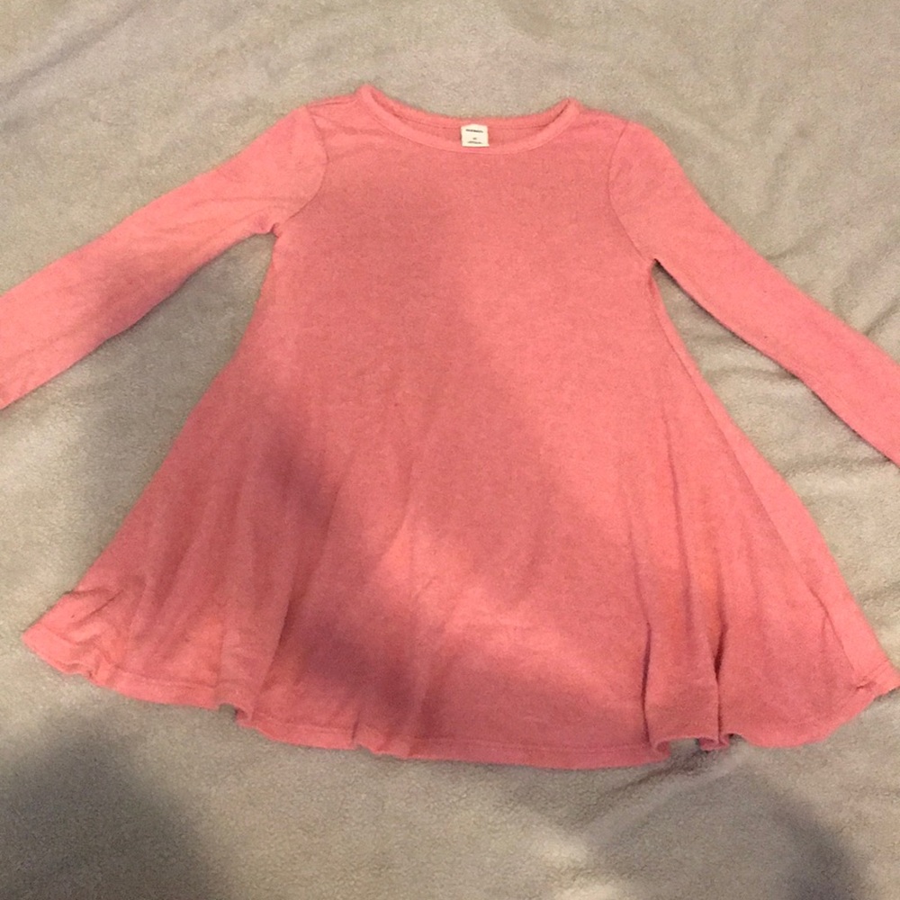 Old navy pink long sleeve dress!